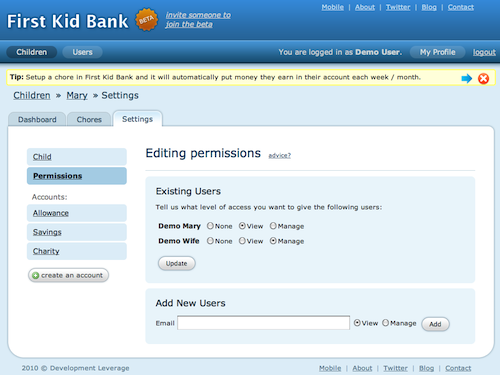 Permissions